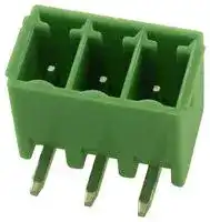 EB3-03-B: TERMINAL BLOCK, EUROSTYLE, 3 POSITION
