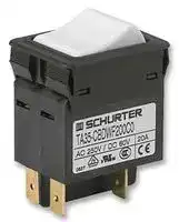 TA35-CBTWF030C0: Thermal Circuit Breaker, TA35, 3 A, 2 Pole, 32 V, 240 V, Panel