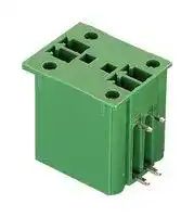 691328310004: Terminal Block, Double Level, Header, 3.81 mm, 4 Ways, 10 A, 300 V, Through Hole Right Angle