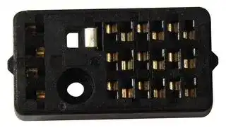 1-1393824-0: Relay Socket, Through Hole, Quick Connect, 22 Pins, 5 A, V23154 Series