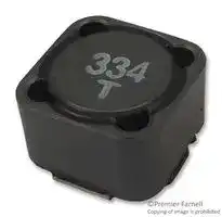 MSS1278-334KLD: Power Inductor (SMD), 330 µH, 1 A, Shielded, 1.66 A, MSS1278 Series