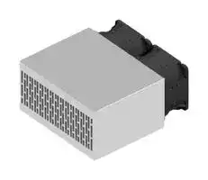 LA HB 5 100 12: Fan / Force Cooled Heat Sink, 12VDC, 0.04 K/W, 66 mm, 129 mm, 100 mm, 145 m³/h, 69.5 dBA