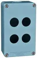 XAPM2204: EMPTY CONTROL STATION, ZINC ALLOY, BLUE