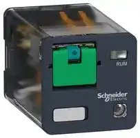 RUMC32BD: Power Relay, 3PDT, 24 VDC, 10 A, Harmony RUM Series, Socket