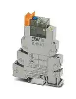 2910515: Power Relay, SPDT, 24 VAC/VDC, 10 A, PLC-INTERFACE Series, DIN Rail