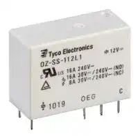 OZ-SS-103L,200: POWER RELAY, SPDT, 3VDC, THT