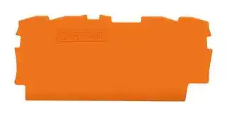 2000-1492: Accessory, WAGO TOPJOB S 2000 Series DIN Rail Mounted Terminal Blocks, End & Intermediate Plate