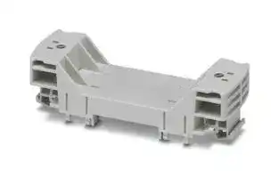 2201498 — END CLAMP, GREY, POLYCARBONATE