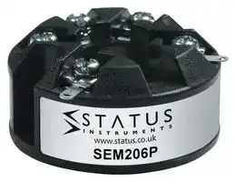 SEM206/P: Temperature Transmitter, SEM206, In Head, RTD Input, 4 to 20 mA Output