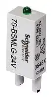 70-BSMLG-24: LED INDICATOR, 24VAC/DC, 10/PACK