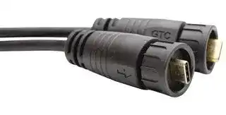 MP011834: USB Cable, C2 Cable Type C Plug to Type C Plug, 2 m, 6.6 ft, USB 3.1, Black