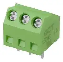 TBD05-02-1-G-G: Wire-To-Board Terminal Block, 3.5 mm, 2 Ways, 30 AWG, 16 AWG, Screw