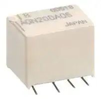 AGN200A06Z: Signal Relay, 6 VDC, DPDT, 1 A, GN Series, Surface Mount, Non Latching