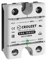 84137480N: Solid State Relay, 90 A, 660 VAC, Panel Mount, Screw, Zero Crossing