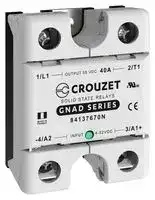 84137670N: Solid State Relay, 40 A, 55 VDC, Panel Mount, Screw, DC Switch