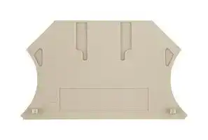 1050000000: END PLATE, W-SERIES MODULAR TERMINAL