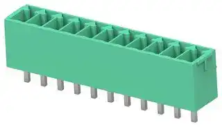 1-2842476-1: Terminal Block, 1Row, Green, Header, 3.5 mm, 11 Ways, 8 A, 300 V, Through Hole Vertical