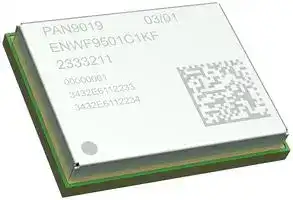 ENWF9501C1KF: Radio Module, WiFi & Bluetooth, 5 GHz, I2S, PCM, SDIO, SPI, HS UART, PAN9019 Series