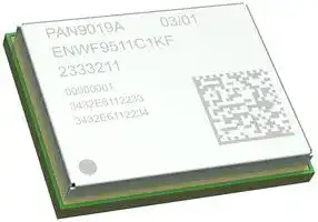 ENWF9511C1KF: Radio Module, WiFi & Bluetooth, 5 GHz, I2S, PCM, SDIO, SPI, HS UART, PAN9019A Series