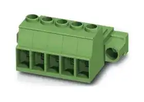 1709212: Pluggable Terminal Block, w/ Flange, 7.62 mm, 8 Ways, 10 mm², Screw