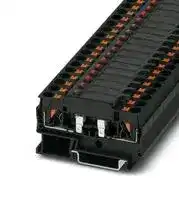 3270205: Fused Terminal Block, 2 Ways, 4 mm², Push In, 6.3 A