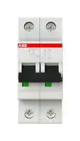 2CDS272001R0134: Thermal Magnetic Circuit Breaker, MCB, 2P, 25 kA, 230 V, 13 A