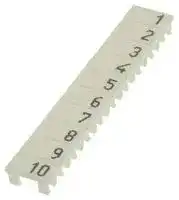 04.845.0153.0: TERMINAL BLOCK MARKER, 1 TO 10, 5MM