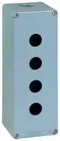 XAPM4504: EMPTY CONTROL STATION, ZINC ALLOY, BLUE