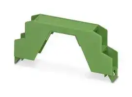 2906827: DIN RAIL HOUSING, UPPER, POLYAMIDE, GRN