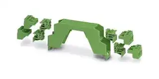 2907431: DIN RAIL HOUSING, UPPER, POLYAMIDE, GRN