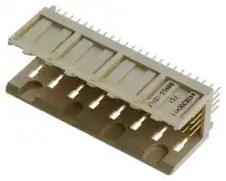 88953-101LF: Connector, FCI METRAL 88953, 96 Contacts, 2 mm, Header, Through Hole, 4 Rows