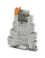 2910510: Power Relay, DPDT, 48 VDC, 6 A, PLC-INTERFACE Series, DIN Rail