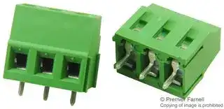 DMB-4770-T3: Wire-To-Board Terminal Block, 5.08 mm, 3 Ways, 24 AWG, 12 AWG, 2.5 mm², Screw