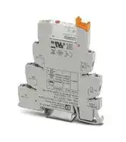 2909664: Power Relay, SPST-NO, 120 VAC, 6 A, PLC-INTERFACE Series, DIN Rail