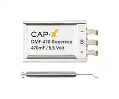 DMF3X5R5J204M3DTA0: Supercapacitor, 0.2 F, 5.5 V, Solder, ± 20%
