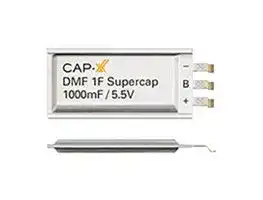 DMF4B5R5G105M3DTA0: Supercapacitor, Prismatic Ultra Thin, 1 F, 5.5 V, Solder, ± 20%