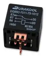 DG85C-8021-75-1012: Automotive Relay, 12 VDC, SPST-NO, Through Hole, Solder, DG85C Series