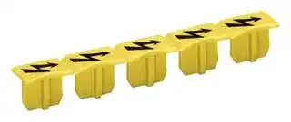 2006-115: Terminal Block Marker, Protective Warning Marker, Wago TOBJOB S 2006 Series Terminal Blocks