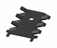 FK 236 220 SA TO 220: Heat Sink, Anodised Black, 18 K/W, TO-220, 23.4 mm, 5 mm, 35.8 mm