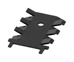 FK 236 220 SA TO 220: Heat Sink, Anodised Black, 18 K/W, TO-220, 23.4 mm, 5 mm, 35.8 mm