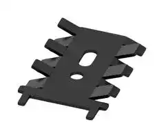 FK 236 CB SA CB: Heat Sink, Anodised Black, 18 K/W, SOT-9, SOT-32, TO-3, TO-66, 23.4 mm, 5 mm, 35.8 mm