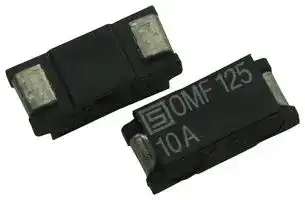 3404.0017.11: Fuse, Surface Mount, 5 A, Fast Acting, 125 VAC, 125 VDC, SMD, OMF 125 Series