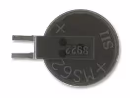 MS621FE-FL11E: Rechargeable Battery, 3 V, Lithium Manganese Dioxide, 5.5 mAh, Button Cell, PCB Pins, 1