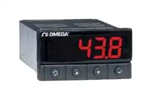 DPIS32-C24: Panel Meter, Strain Gauge / Process, 4-Digit, 10.2 mm, 240 VAC, Isolated, RS232/RS485, DPi Series
