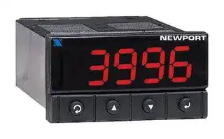 DPI32-AL-DC: Panel Meter, Temperature / Process, 4 Digit, 10.2 mm, 36 VDC, DPi-AL Series