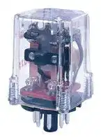1-1393102-3: Power Relay, SPST-NO, 12 VDC, 10 A, KRP Series, Socket, Non Latching