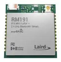 RM191-SM-01: LoRa + Bluetooth® Module, LPWAN EIoT Applications, 902 to 928Mhz, 21.9KBPS
