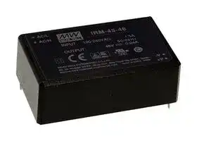 IRM-45-12: AC/DC PCB Mount Power Supply (PSU), ITE, 1 Output, 45 W, 12 VDC, 3.8 A
