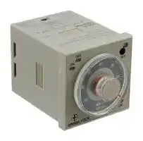H3CRF8NAC2448DC1248: Analogue Timer, 8-Pin, IP40, H3CR-F Series, Flicker On Start, 24 Ranges, 0.05 s, 300 h