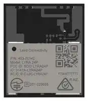 453-00142R: Bluetooth Module, BLE 5.3, 2 Mbps, -98.5 dBm, 1.8 V to 3.8 V, -40 °C to 105 °C